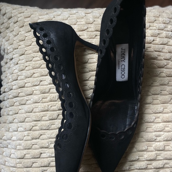 Jimmy Choo kitten heels black 36 1/2 - Picture 4 of 13